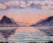 Ferdinand Hodler Lake Thun oil painting picture wholesale